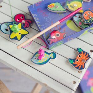 Wooden Fishing Game